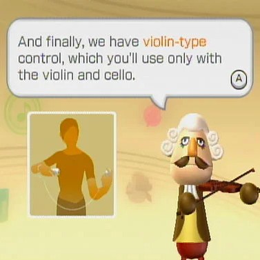 Violin in Wii Music