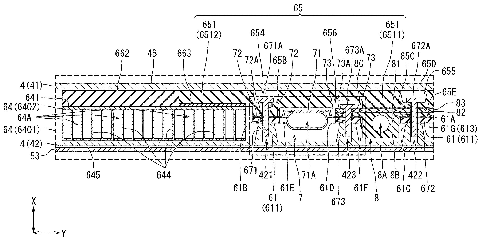Patent illustration showing the top view of Switch 2 console