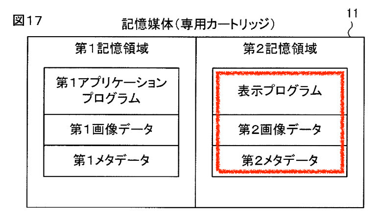 Diagram of Switch 2 Game Card’s two memory areas:
When one memory area is used for a Switch 2 exclusive game, the other area stores a display program and message content for NS1