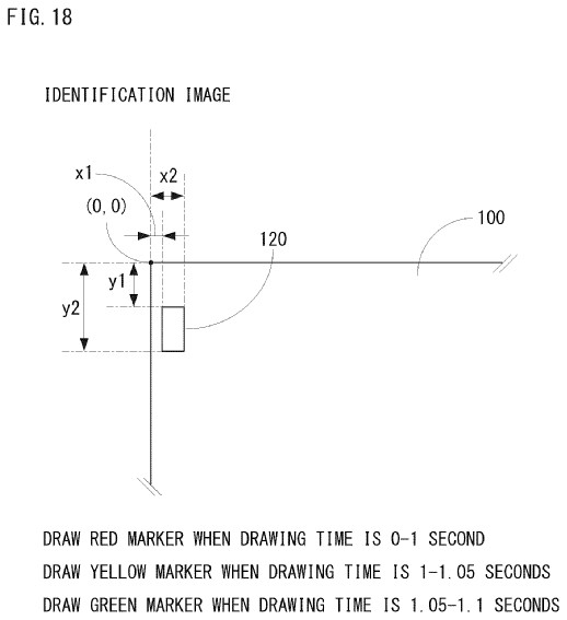 Drawing from US20250061044:
FIG. 5 is a view showing a non-limiting example viewing screen displayed on the display device of the information processing apparatus shown in FIG. 1.