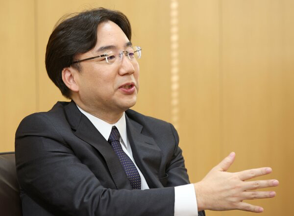 Photo of Nintendo President Furukawa by Kyoto Shimbun