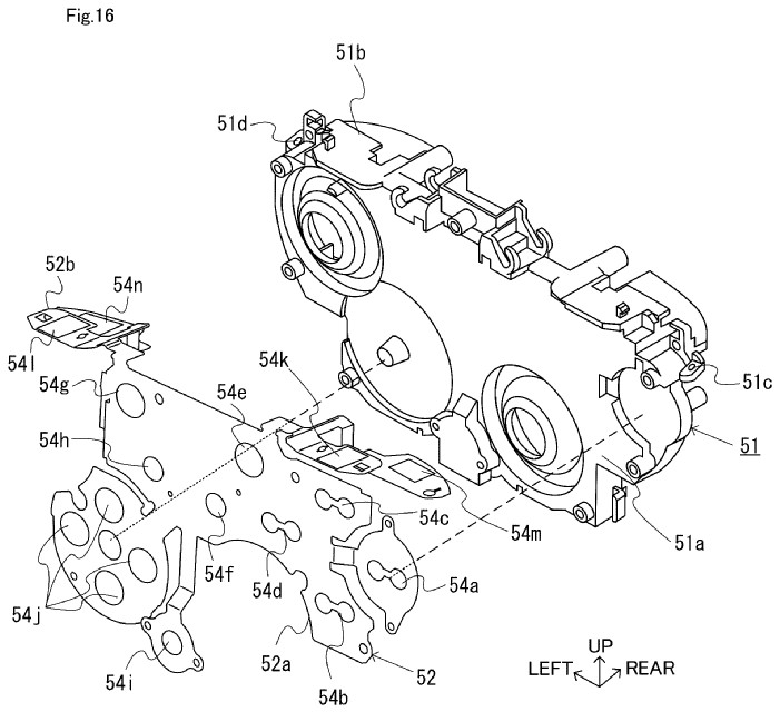 Drawing from patent US20260021384:
FIG. 17 is an exploded perspective view showing an example of how analog sticks and components related to buttons on the upper surface are attached to the first frame