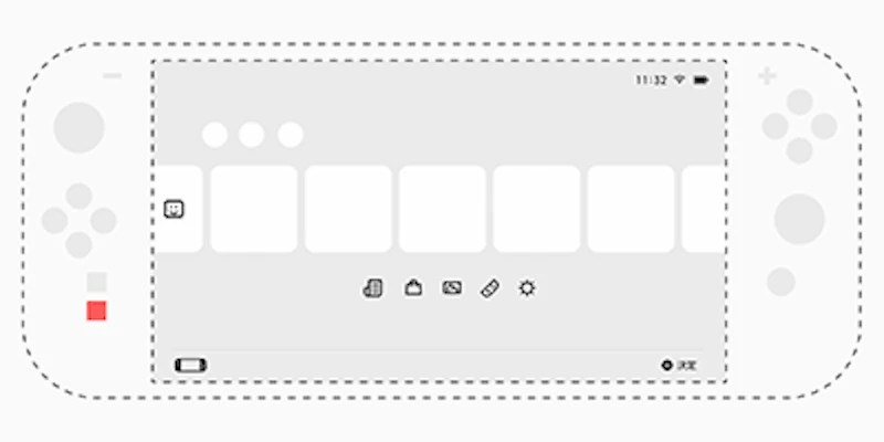 System UI mockup 1 from the following NCL Careers page: https://www.nintendo.co.jp/jobs/keyword/171.html
