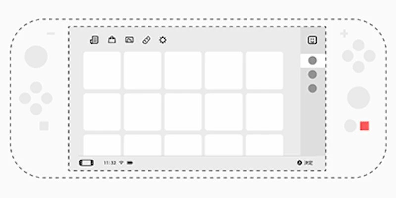 System UI mockup 2 from the following NCL Careers page:
https://www.nintendo.co.jp/jobs/keyword/171.html