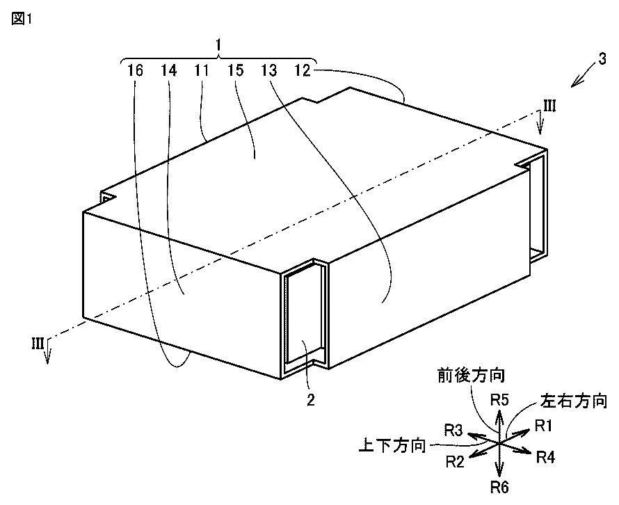 Drawing from patent JP 2026015698:
【図1】本実施形態に係る振動モジュールの構成を示す斜視模式図である。