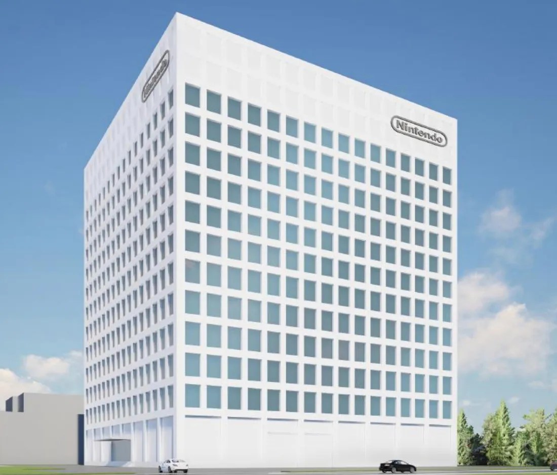 Architecture rendering of the Corporate Headquarters Development Center, Building No. 2 (tentative name), 2022 version