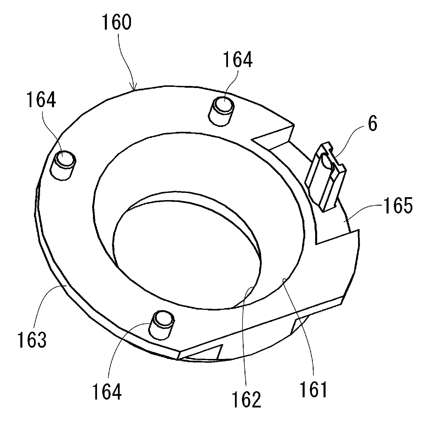 Drawing from patent WO 2026105176: [図9] 図１の弾性体の斜視図である。