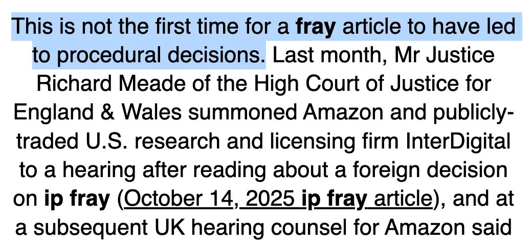 https://web.archive.org/web/20251104164807/https://gamesfray.com/huge-blow-for-nintendo-head-of-u-s-patent-office-takes-rare-step-to-order-reexamination-of-summon-subcharacter-and-let-it-fight-in-1-of-2-modes-patent/ HUGE blow to Nintendo: head of U.S. patent office takes RARE step to order reexamination of “summon subcharacter and let it fight in 1 of 2 modes” patent Excerpt 3: This is not the first time for a fray article to have led to procedural decisions. …