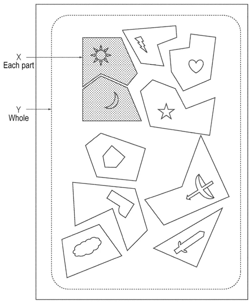 Drawing from patent US 12279012: FIG. 12 shows an example of images in playback content being changed.