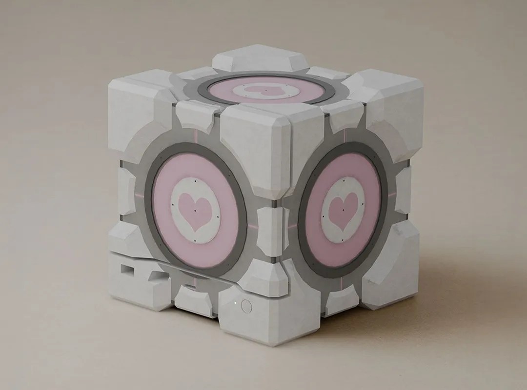 Photo of Dbrand Companion Cube, a case for Steam Machine