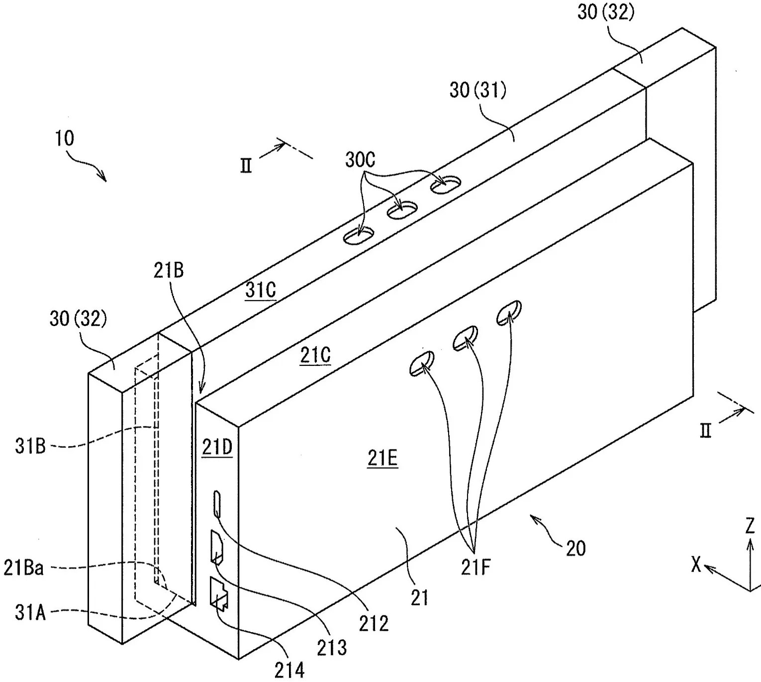 Drawing from patent application CN 122371385: 图1是示意性地表示本公开的实施方式所涉及的供电系统的立体图。