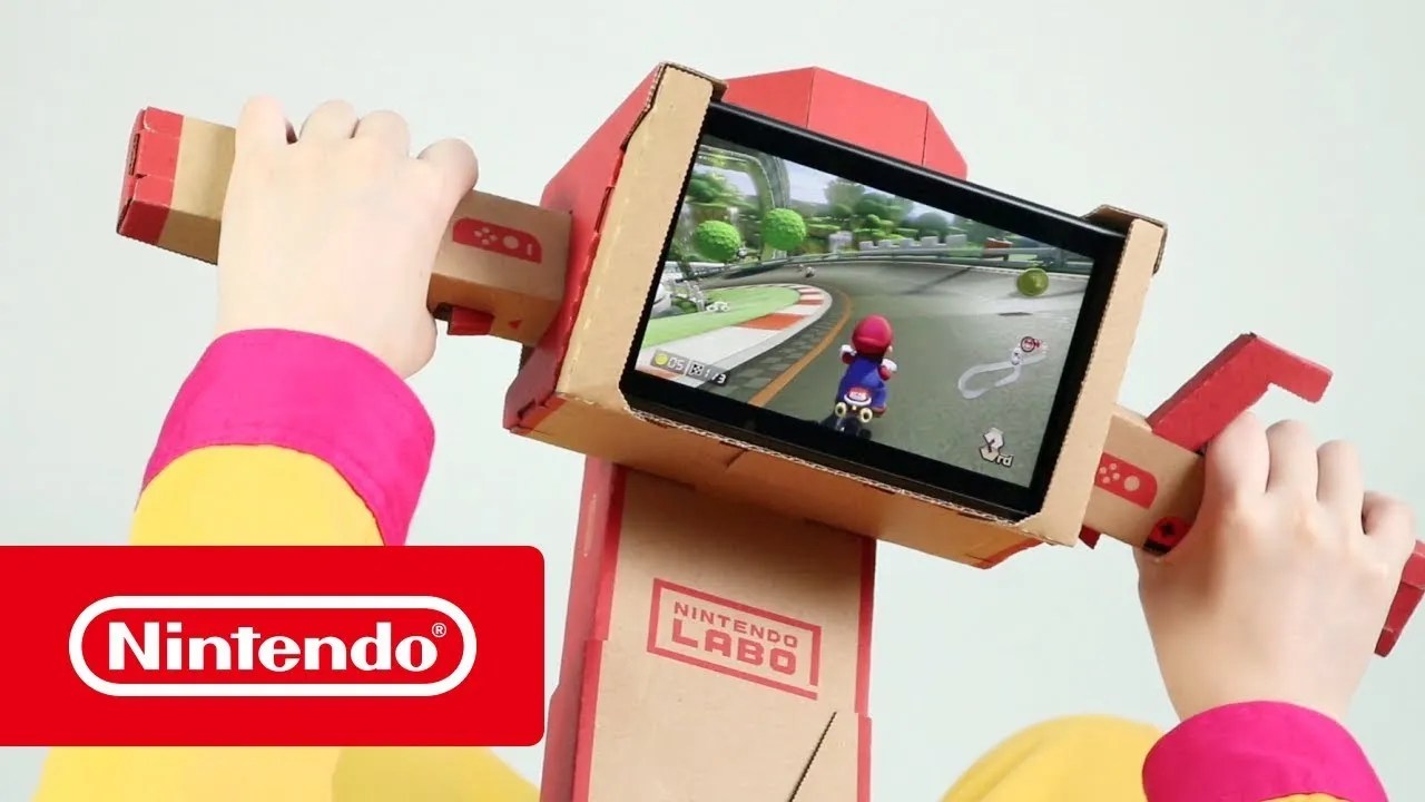 Photo of Nintendo Labo motorbike toy-con