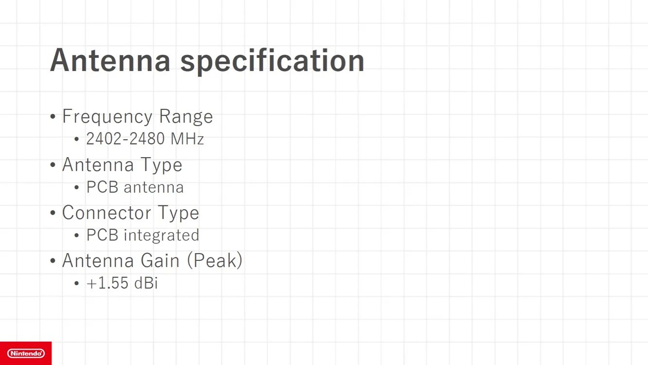 Excerpt from BEE-008(-01) AUT Report:
Antenna specification
Frequency Range
• 2402-2480 MHz
Antenna Type
PCB antenna
Connector Type
• PCB integrated
Antenna Gain (Peak)
• +1.55 dBi