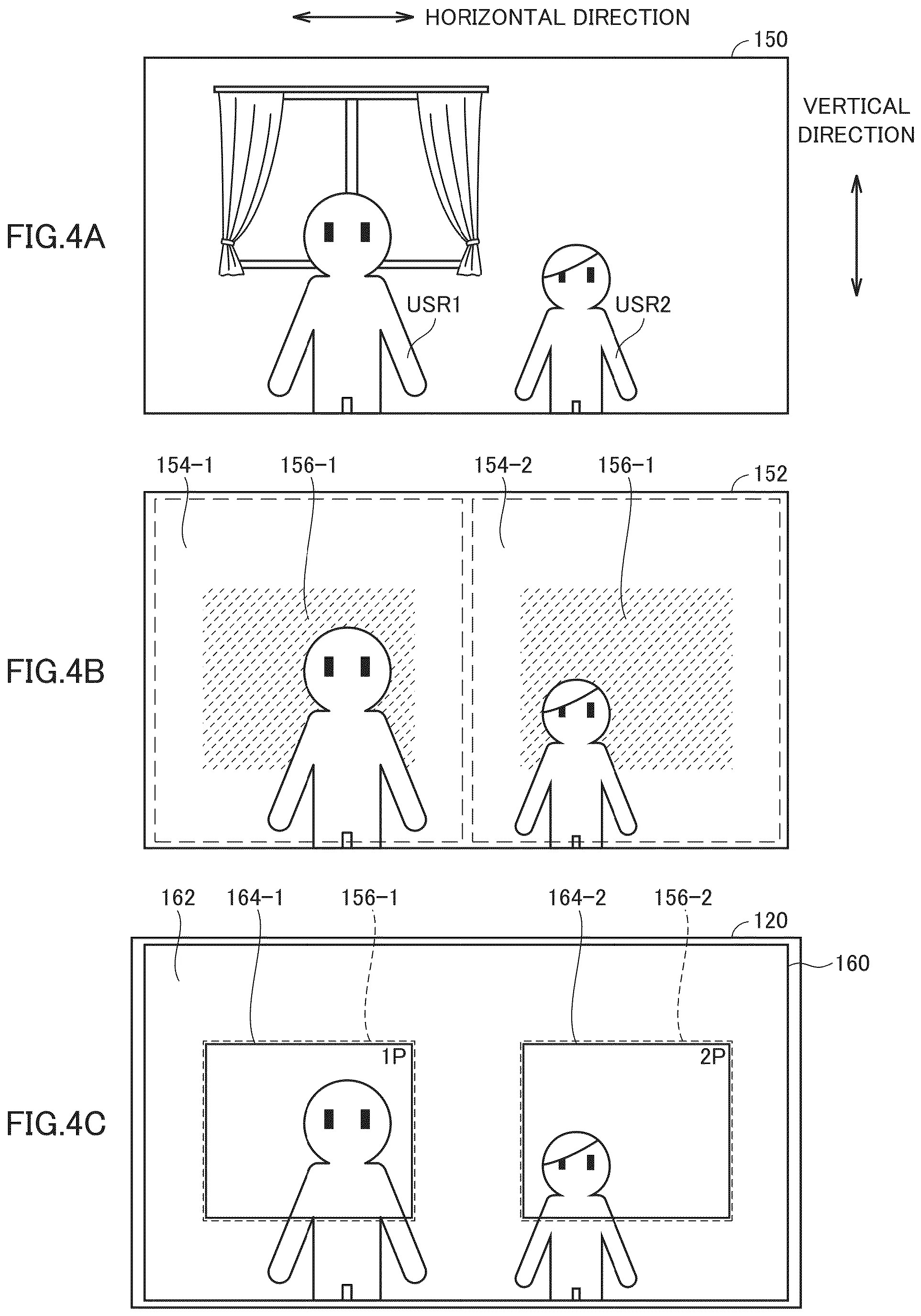 Drawing from patent publication EP 4817705: FIGS. 4A to 4C show exemplary illustrative non-limiting diagrams for explaining an example of a preparation process of the game apparatus according to this embodiment.